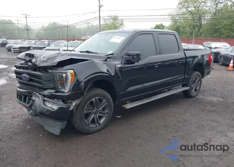 2023 Ford F-150 Lariat from USA, damaged, VIN 1FTFW1E81PFB44726